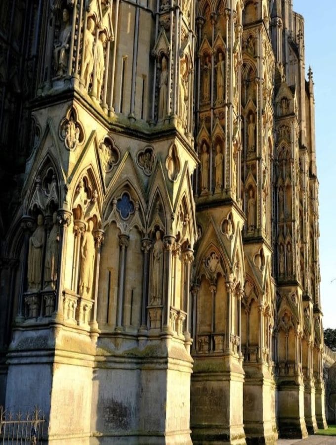Wells Cathedral west front