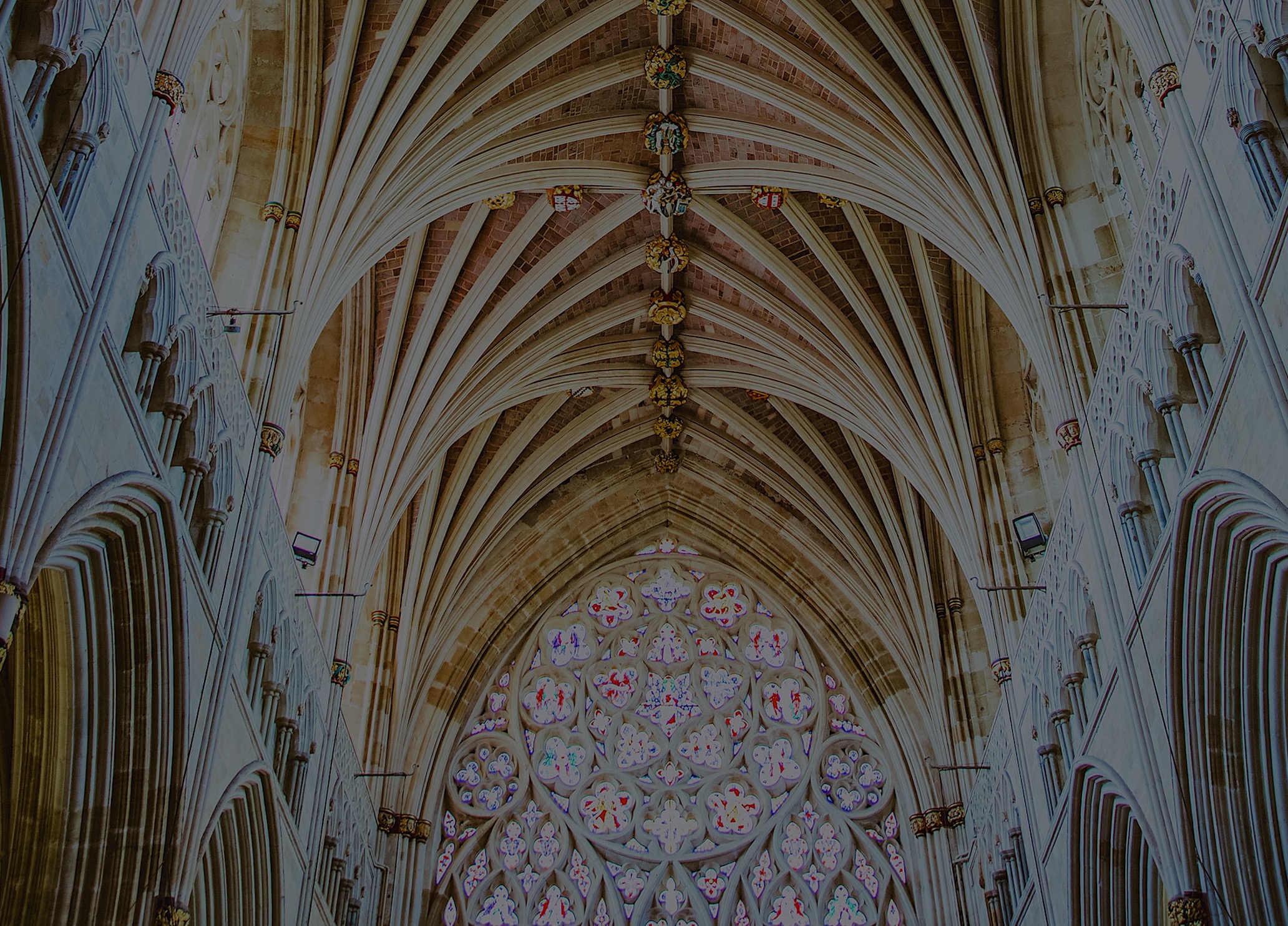 Exeter Cathedral Ceiling - Always Look Up
