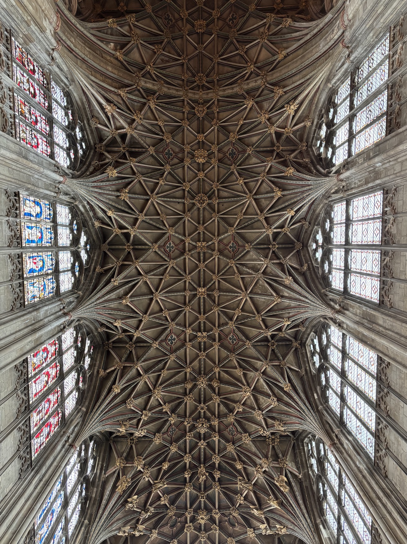 Gloucester Cathedral Ceiling - Always Look Up