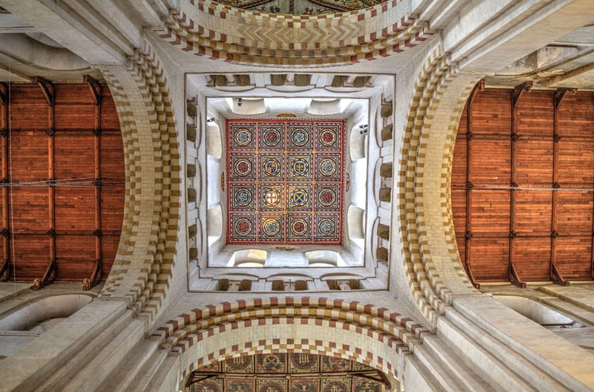 St Albans Cathedral Ceiling - Always Look Up