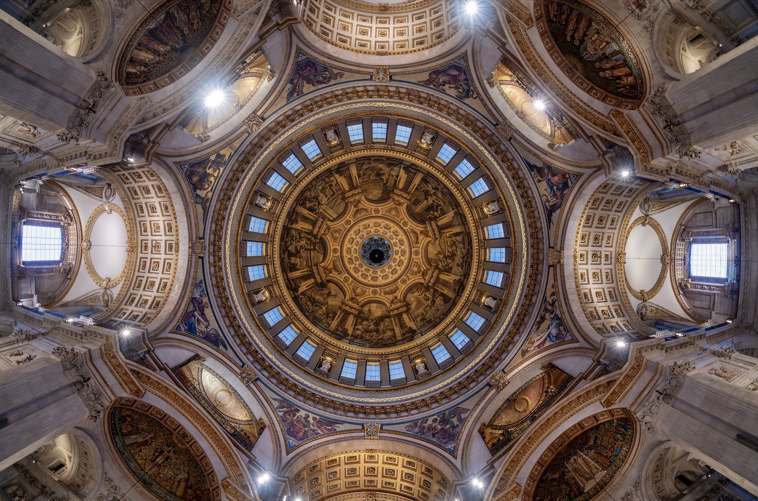 St Paul's Cathedral Ceiling - Always Look Up