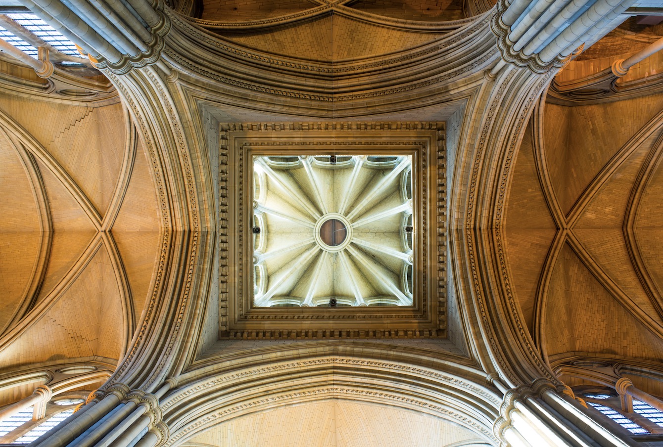 Truro Cathedral Ceiling - Always Look Up