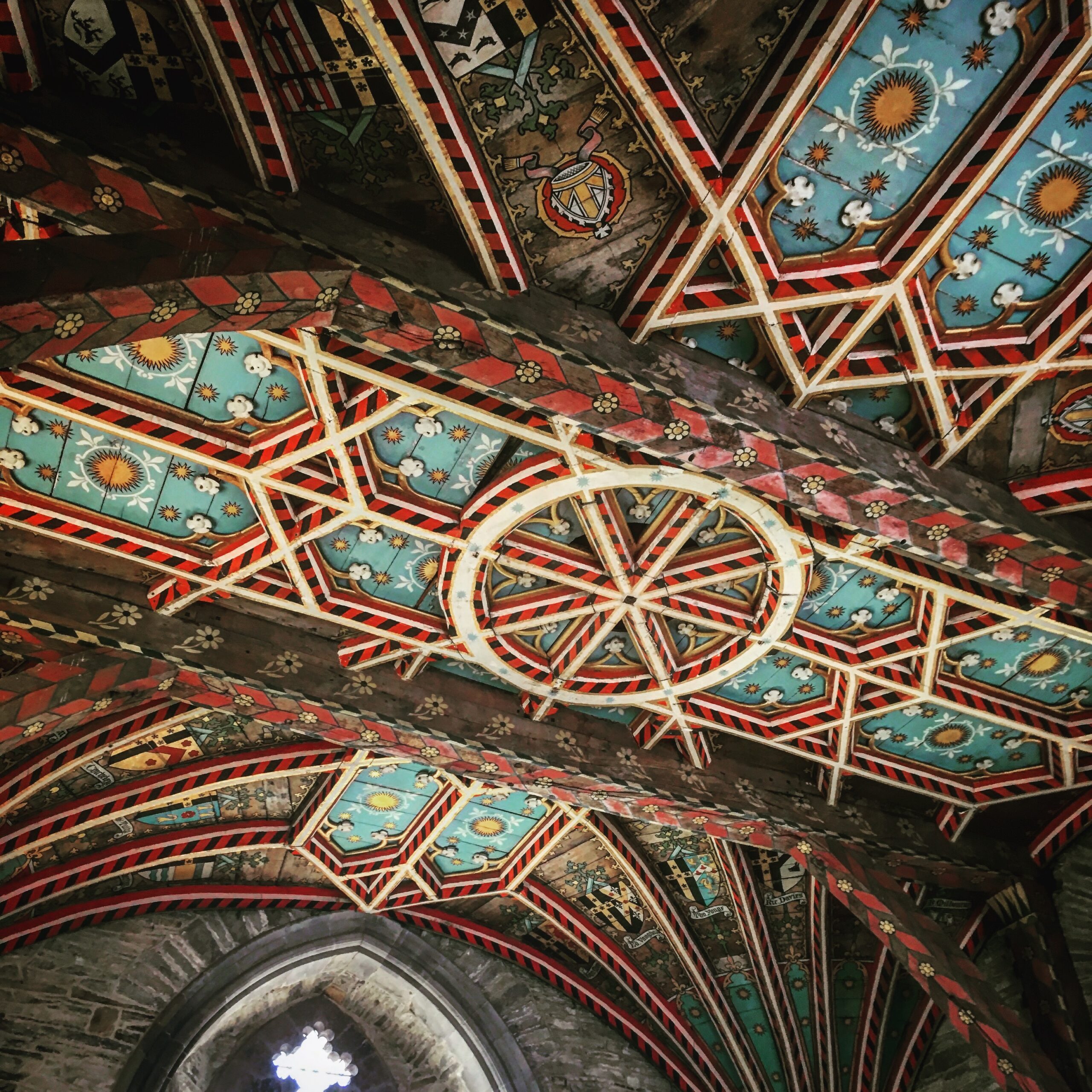 St Davds Cathedral Ceiling, Always Look Up