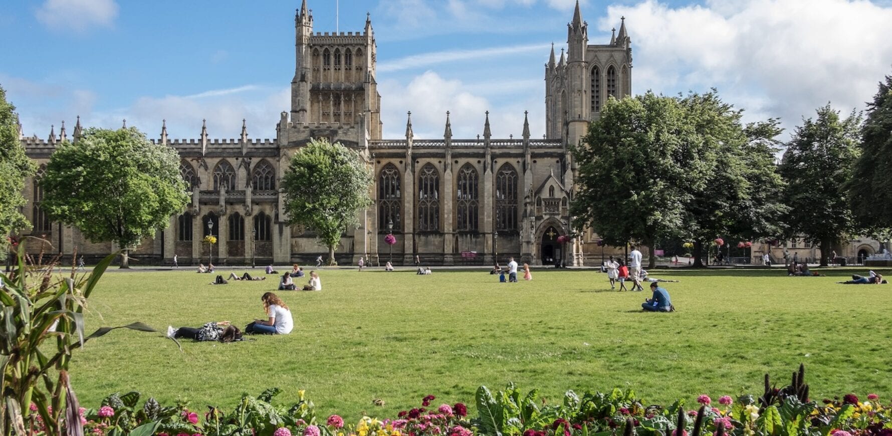 First Beer & Carols on College Green at Bristol Cathedral