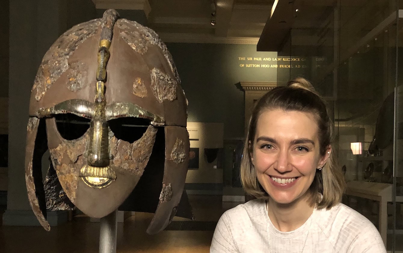 The Lichfield Angel is currently on display in the British Museum as part of The Silk Roads