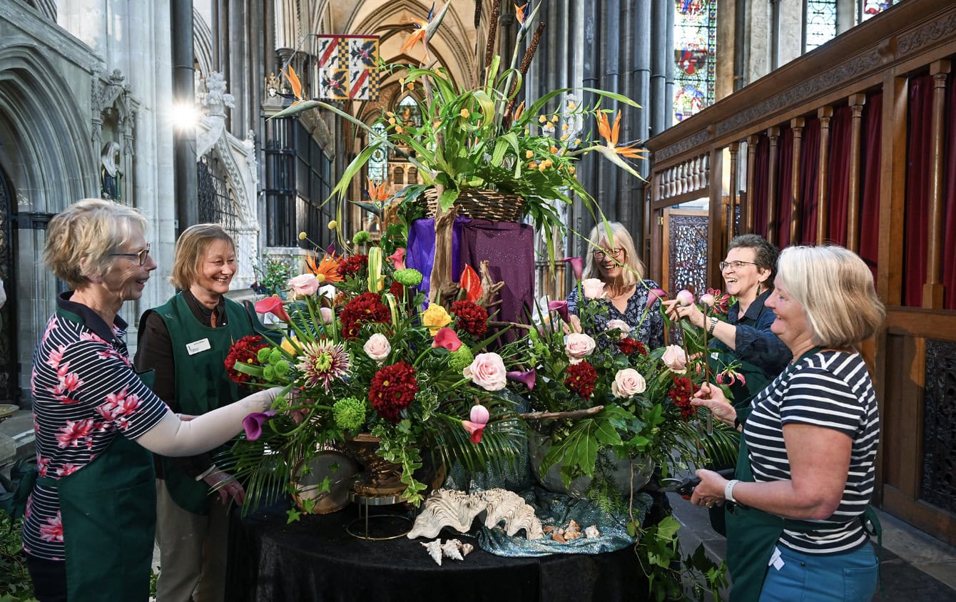 Spirit of Water Flower Festival - Salisbury Cathedral 13-18 May 2025