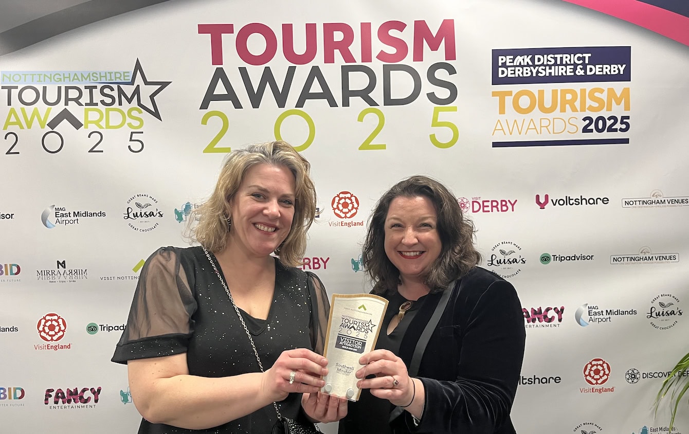 Southwell Minster Wins Visitor Attraction of the Year