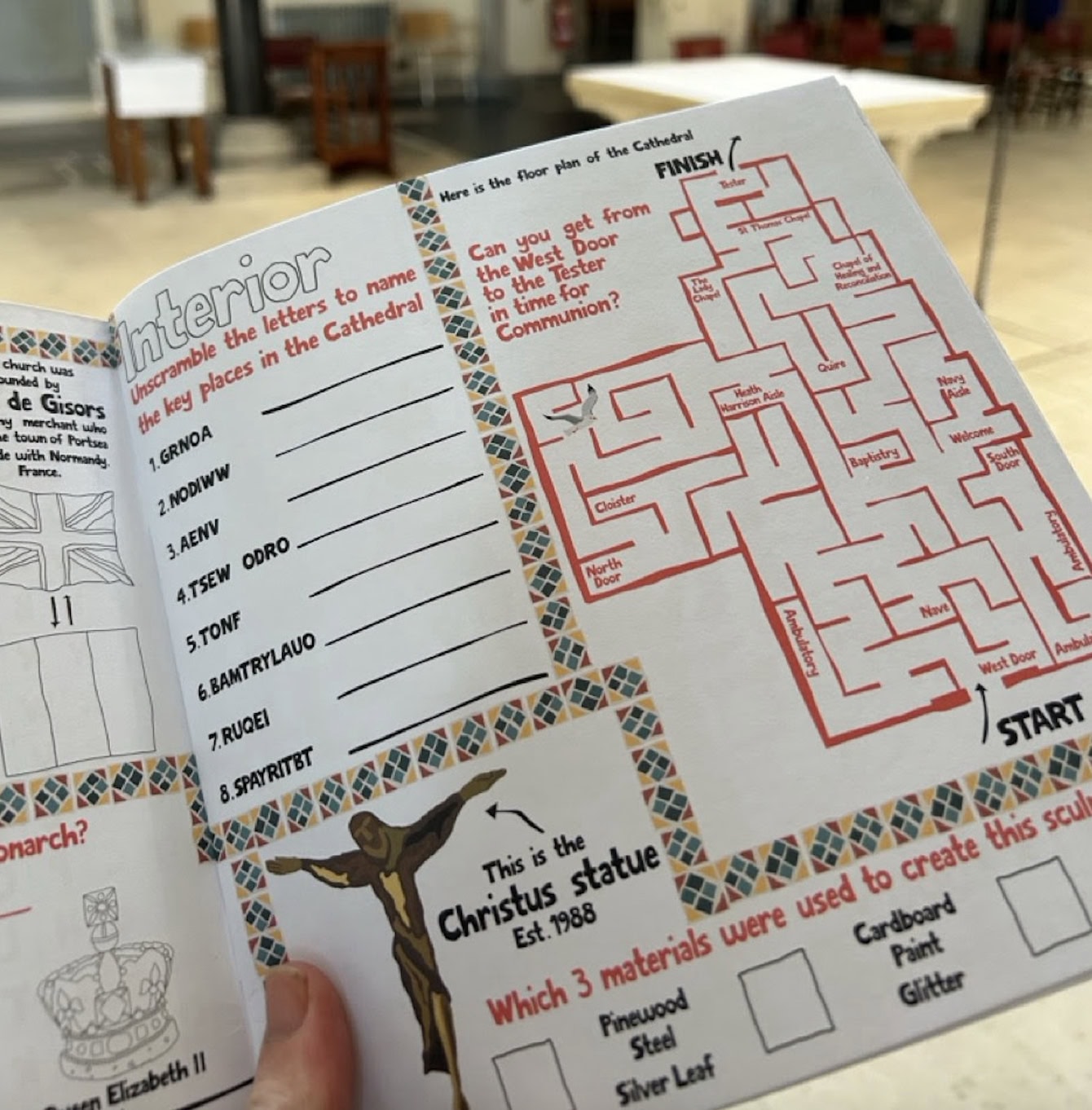 Portsmouth Cathedral - Children's Activity Book Launch