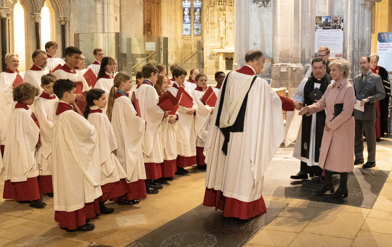 Gloucester Cathedral celebrates its American connections with special guests The Duke and Duchess of Gloucester at Choral Evensong.