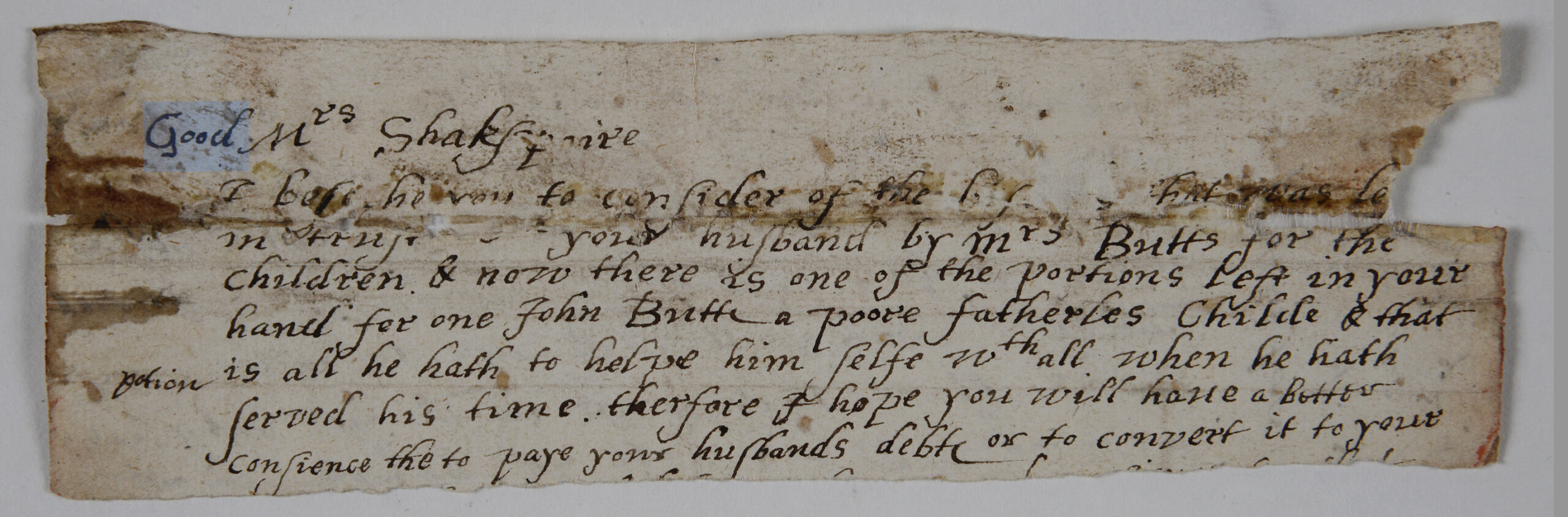 In the company of Good Mrs Shakspaire - Hereford Cathedral 