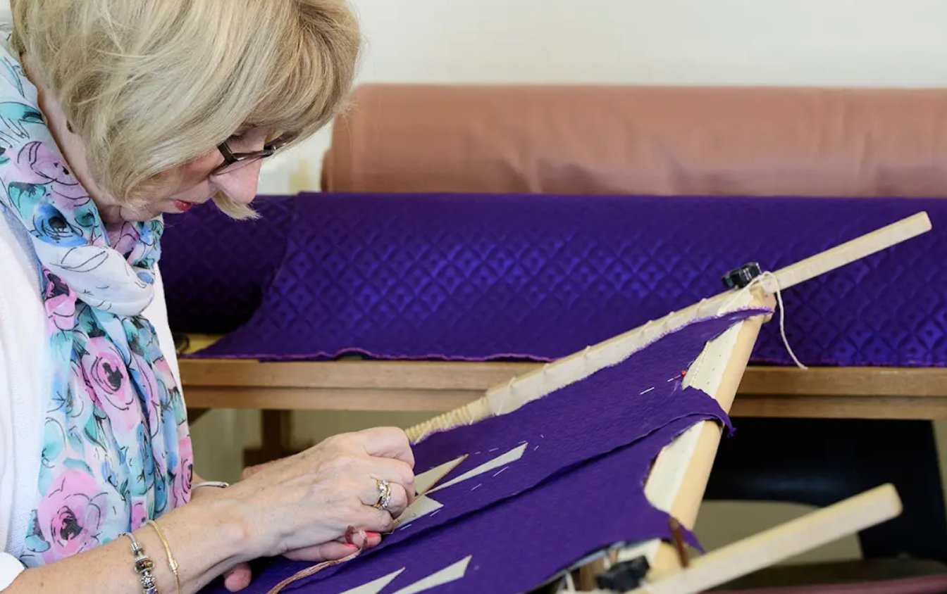 Cathedral broderers chosen to create a modern-day Opus Anglicanum 