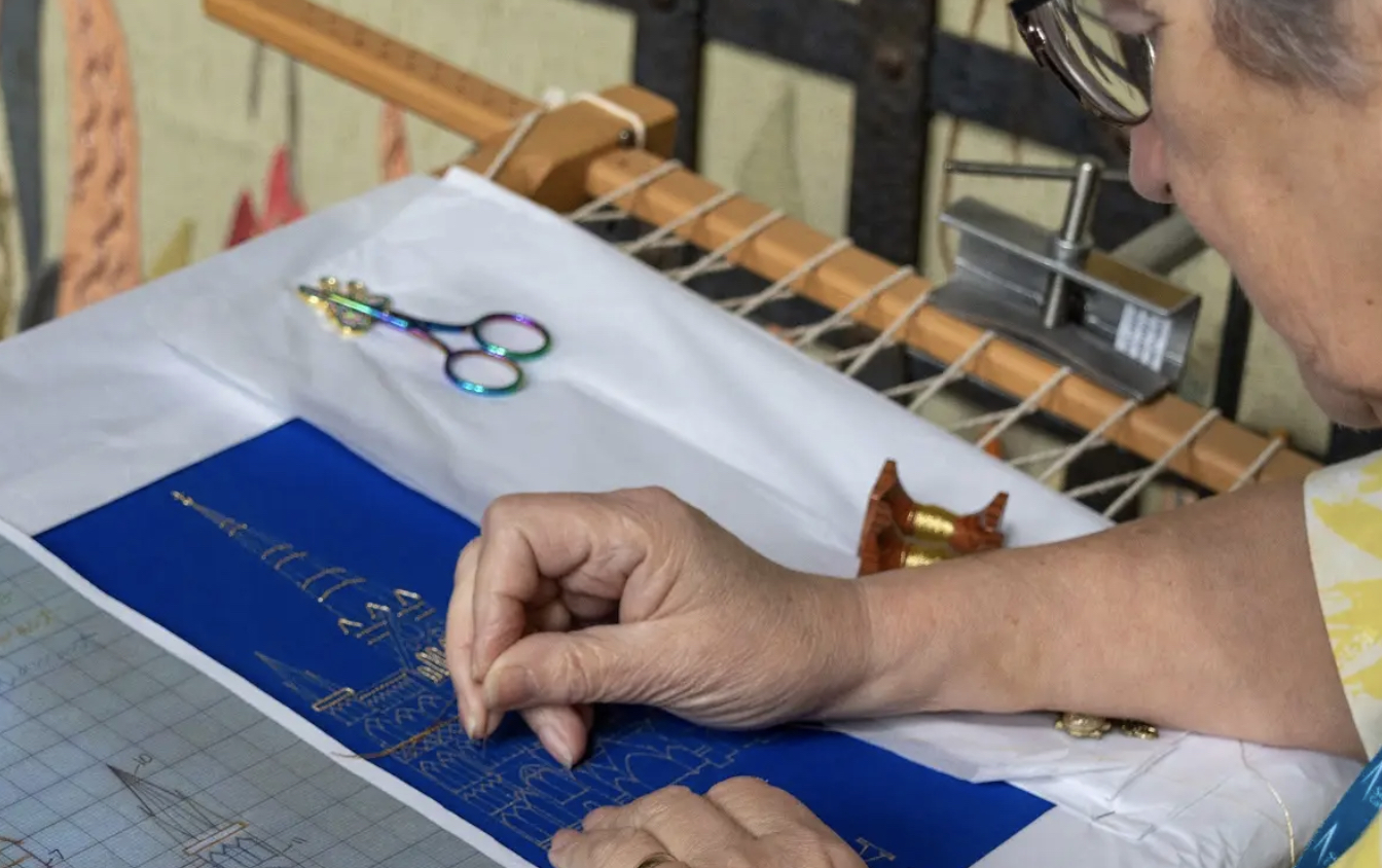 Cathedral broderers chosen to create a modern-day Opus Anglicanum 