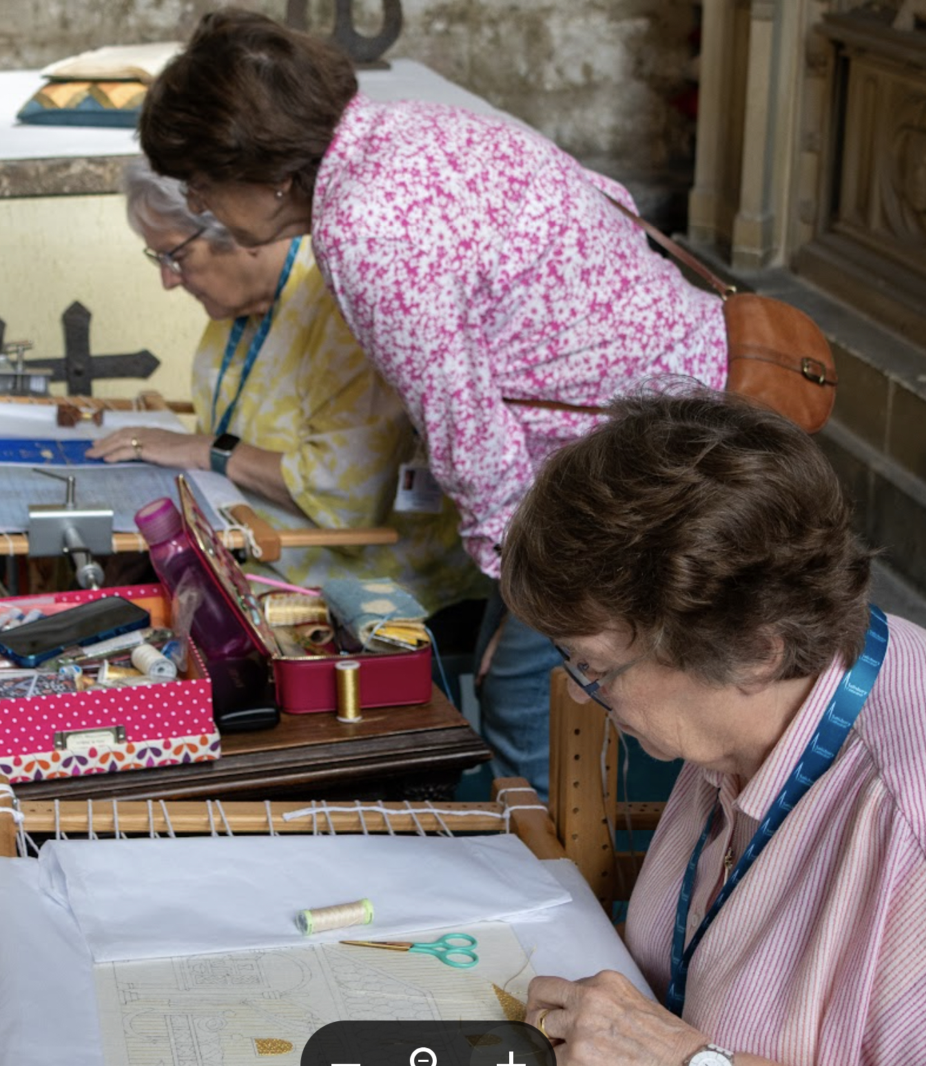 Cathedral broderers chosen to create a modern-day Opus Anglicanum 