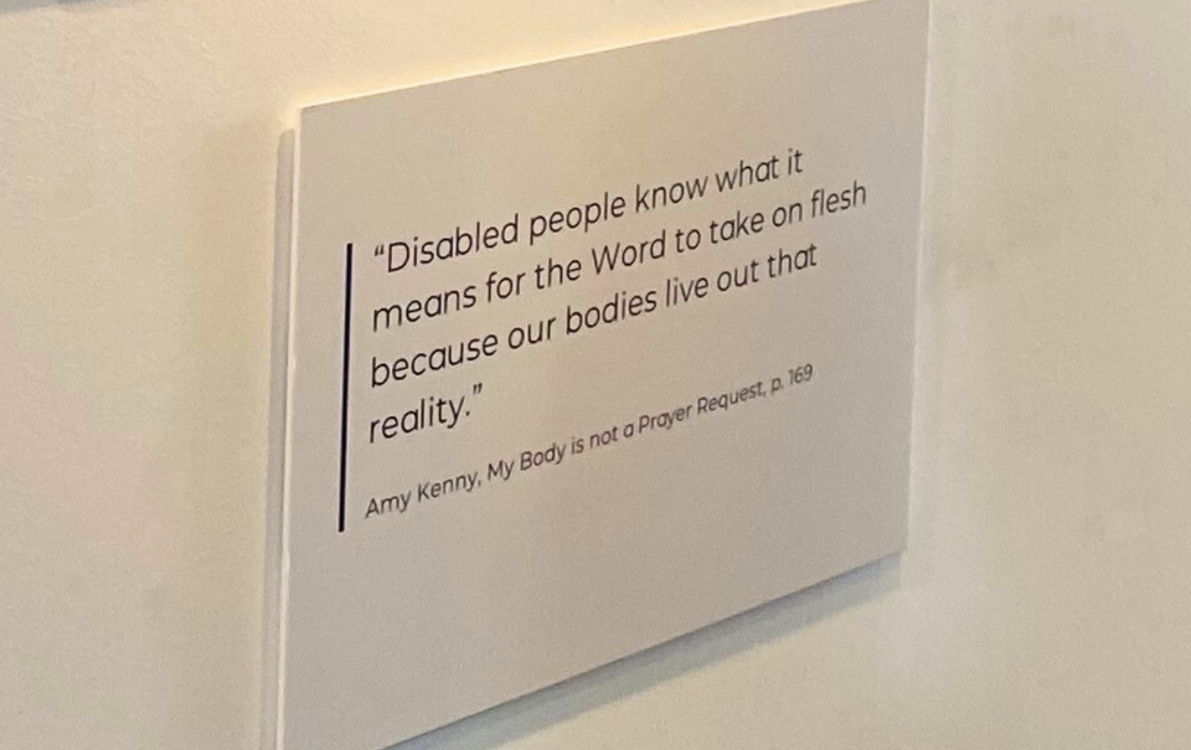 Thought-provoking new art in Newcastle Cathedral - Seeking the Disabled Christ, 30 July to 27 August 2025