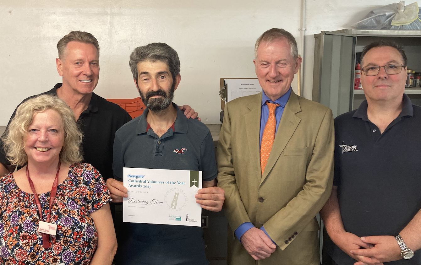 Volunteer Team of the Year Runner Up – The Restoration Team at Coventry Cathedral