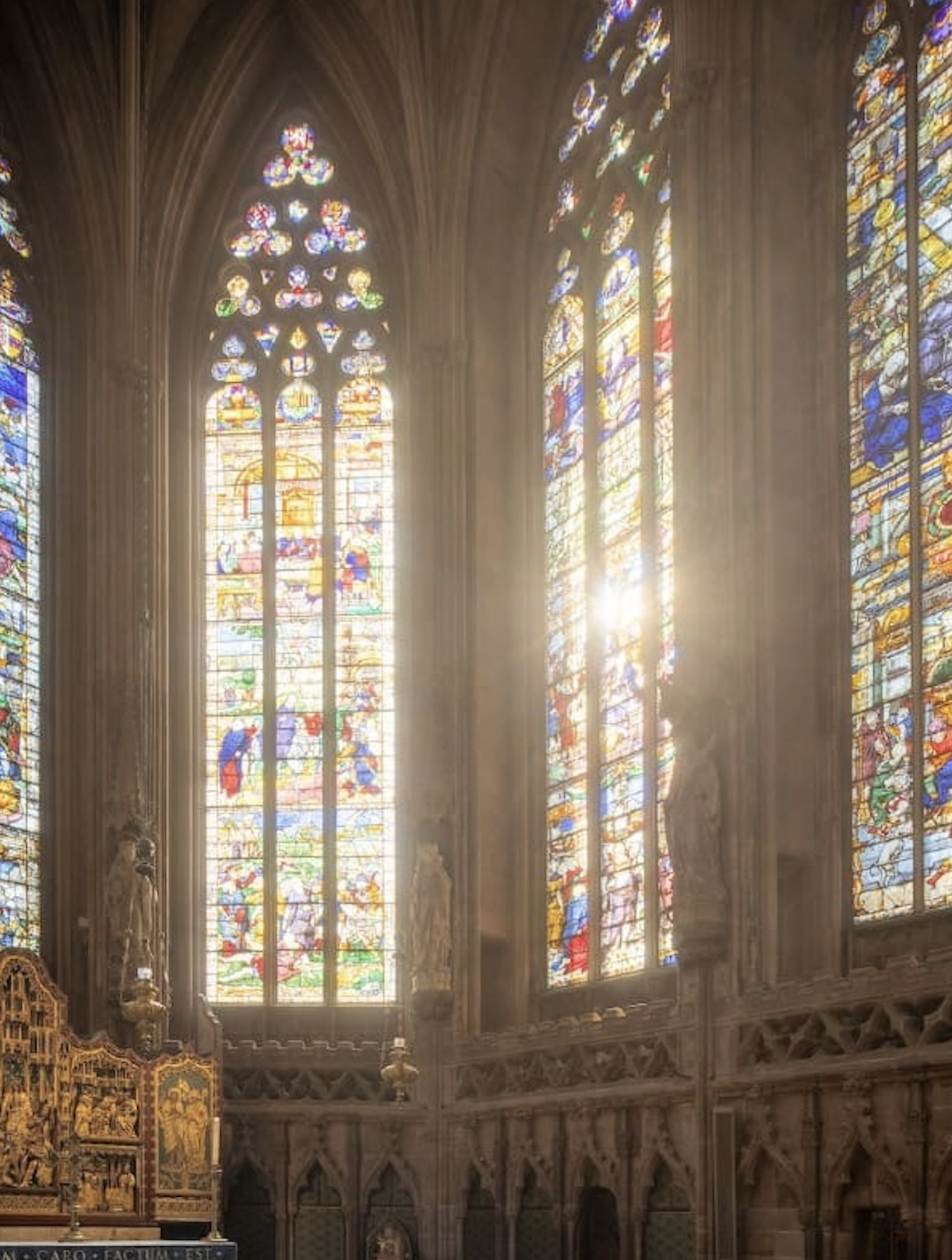 Divine Light, Janet Gough – the stained glass of England’s Cathedrals book launch