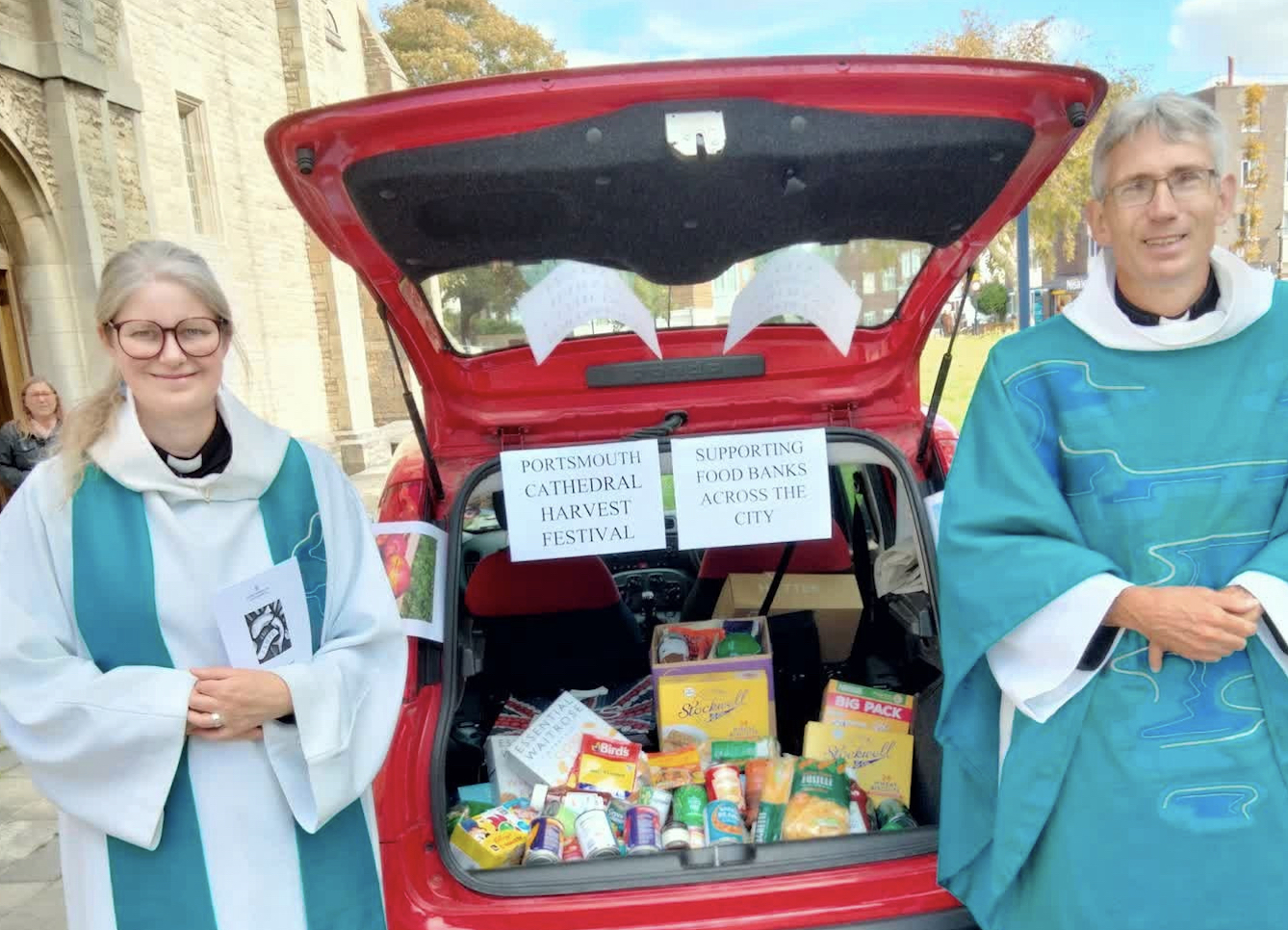 Harvest Festival - Portsmouth Cathedral
