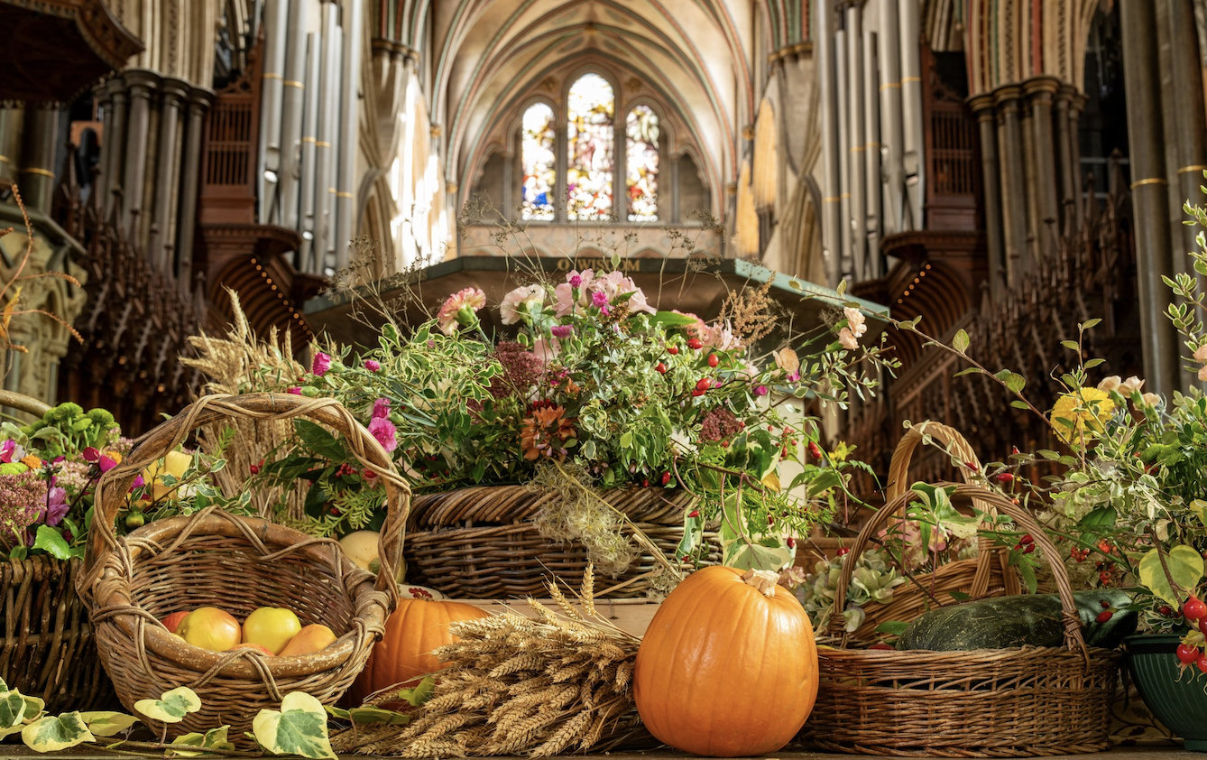 Harvest Festival - Salisbury Cathedral