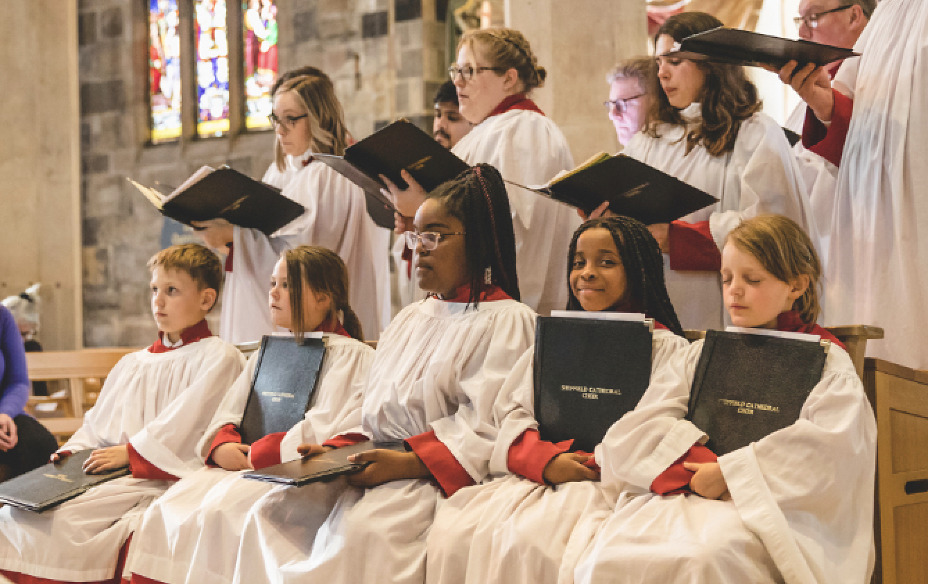 Glory be to God for Dappled Things - Sheffield Cathedral