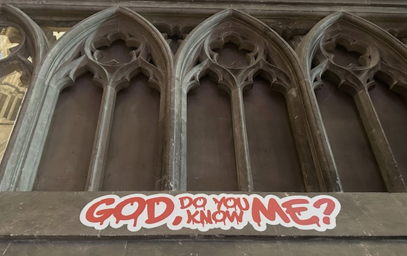 Hear Us - Canterbury Cathedral - Graffiti Exhibition