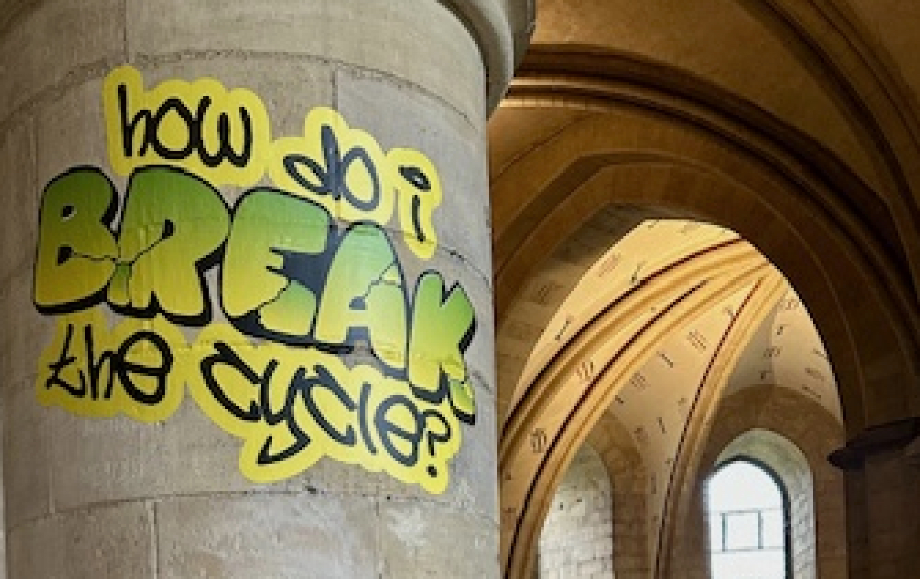 Hear Us - Canterbury Cathedral - Graffiti Exhibition