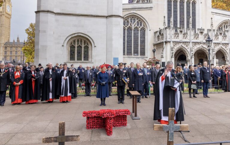 image from Field of Remembrance opened at Westminster Abbey by the Queen