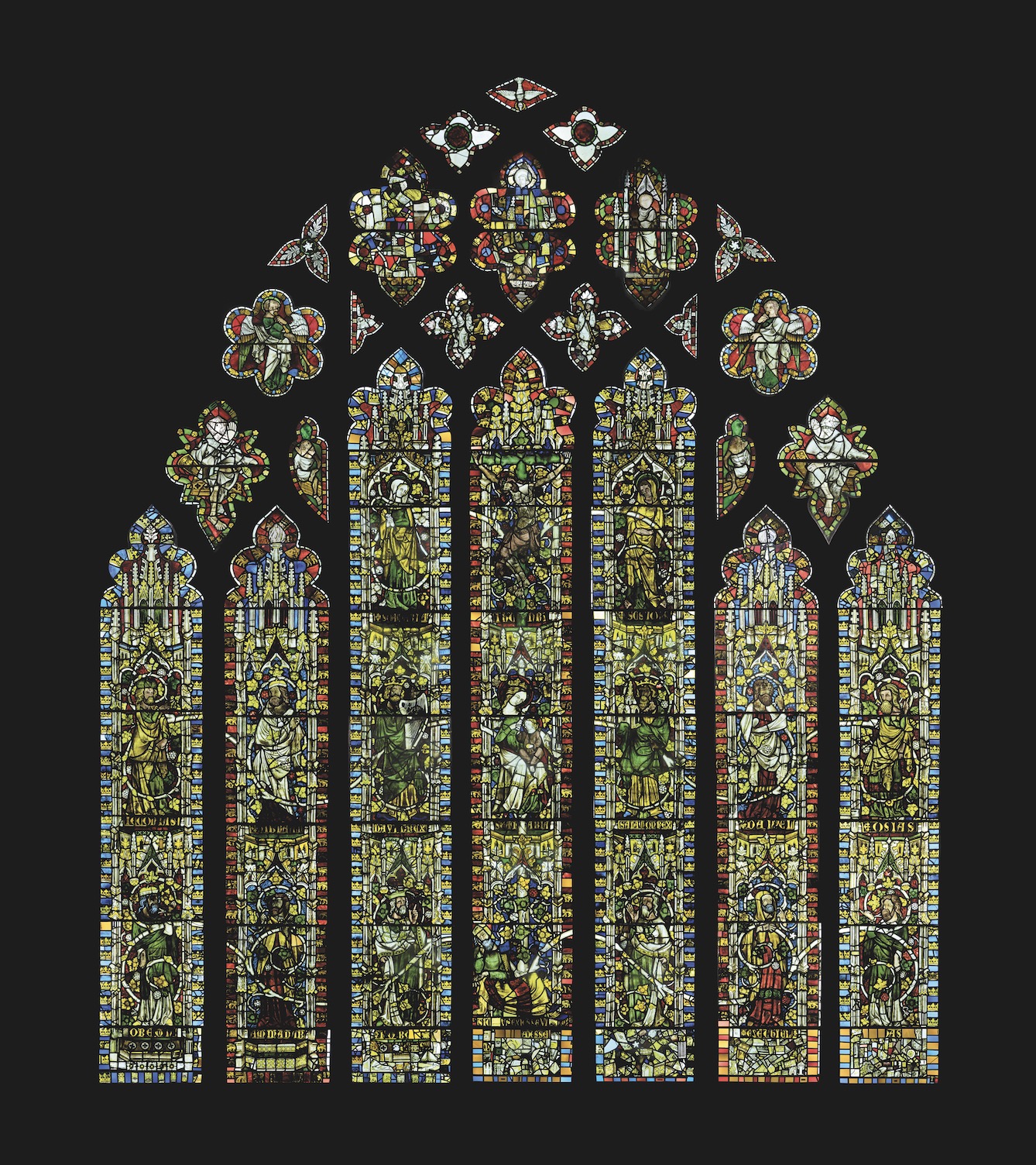 WELLS CATHEDRAL Jesse Window (c.1340)
