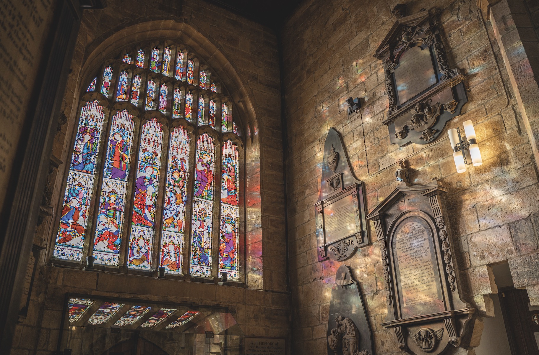 BRADFORD CATHEDRAL Women of the Bible West Window (1864)