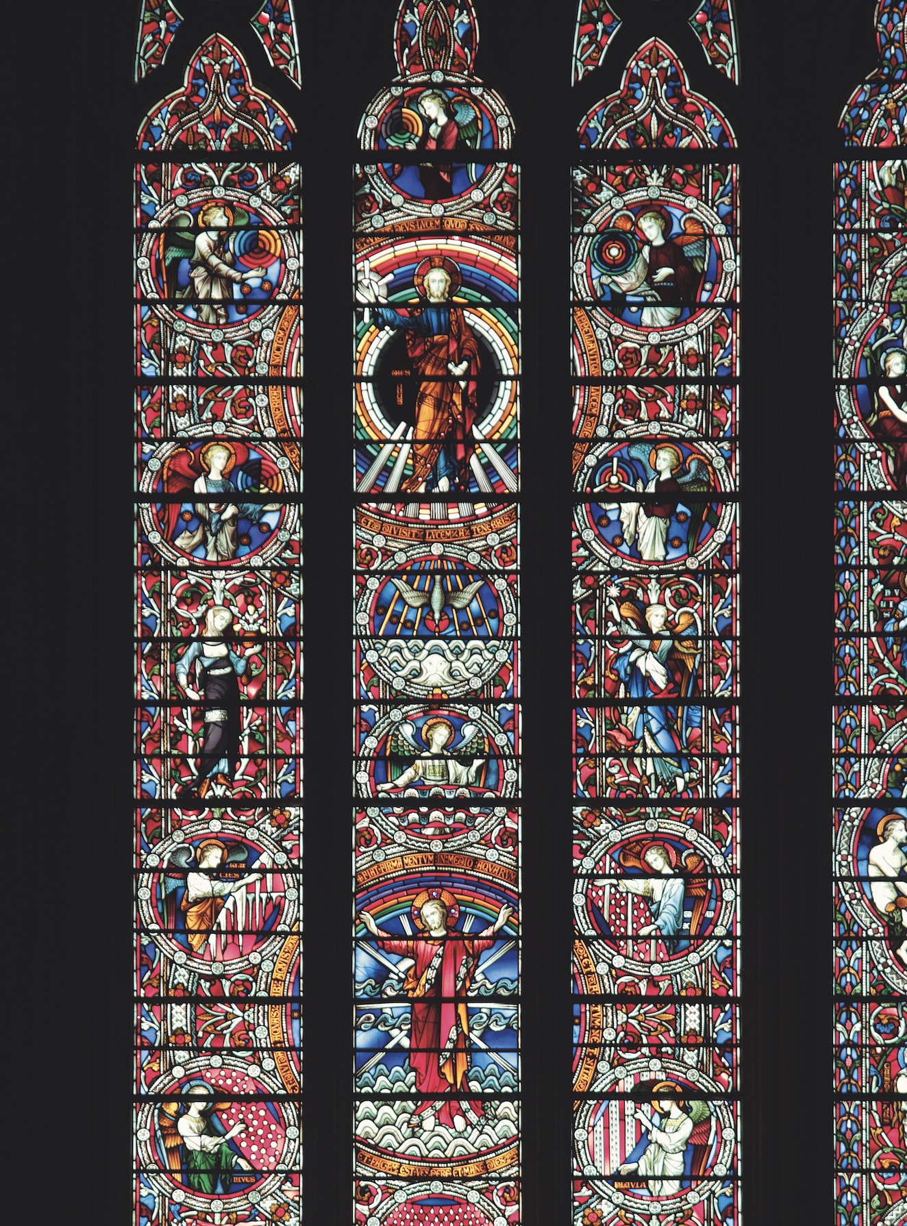 WORCESTER CATHEDRAL Creation and Fall West Window (1875)