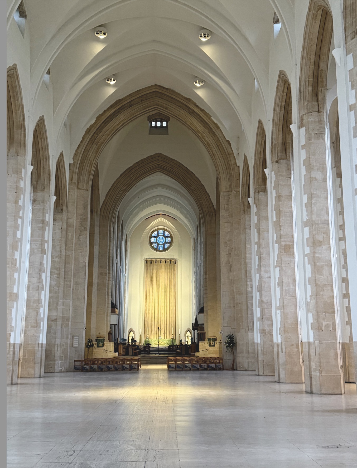 GUILDFORD CATHEDRAL East, Rose Window (commissioned 1939 – dedicated 1952)