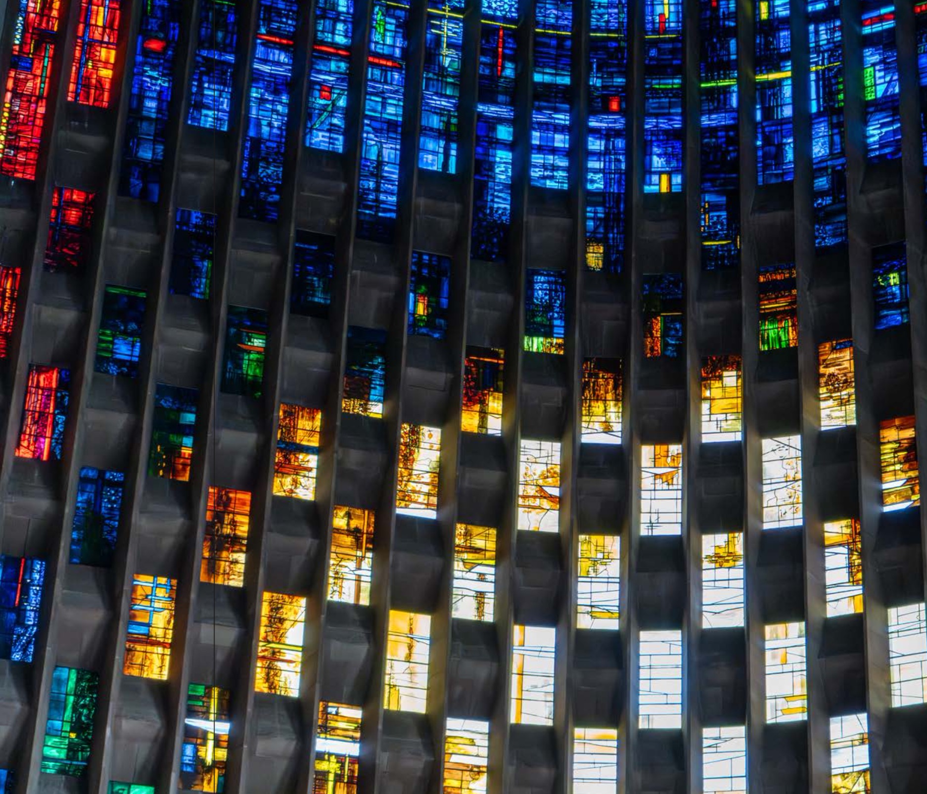 COVENTRY CATHEDRAL Baptistery Window (1962)