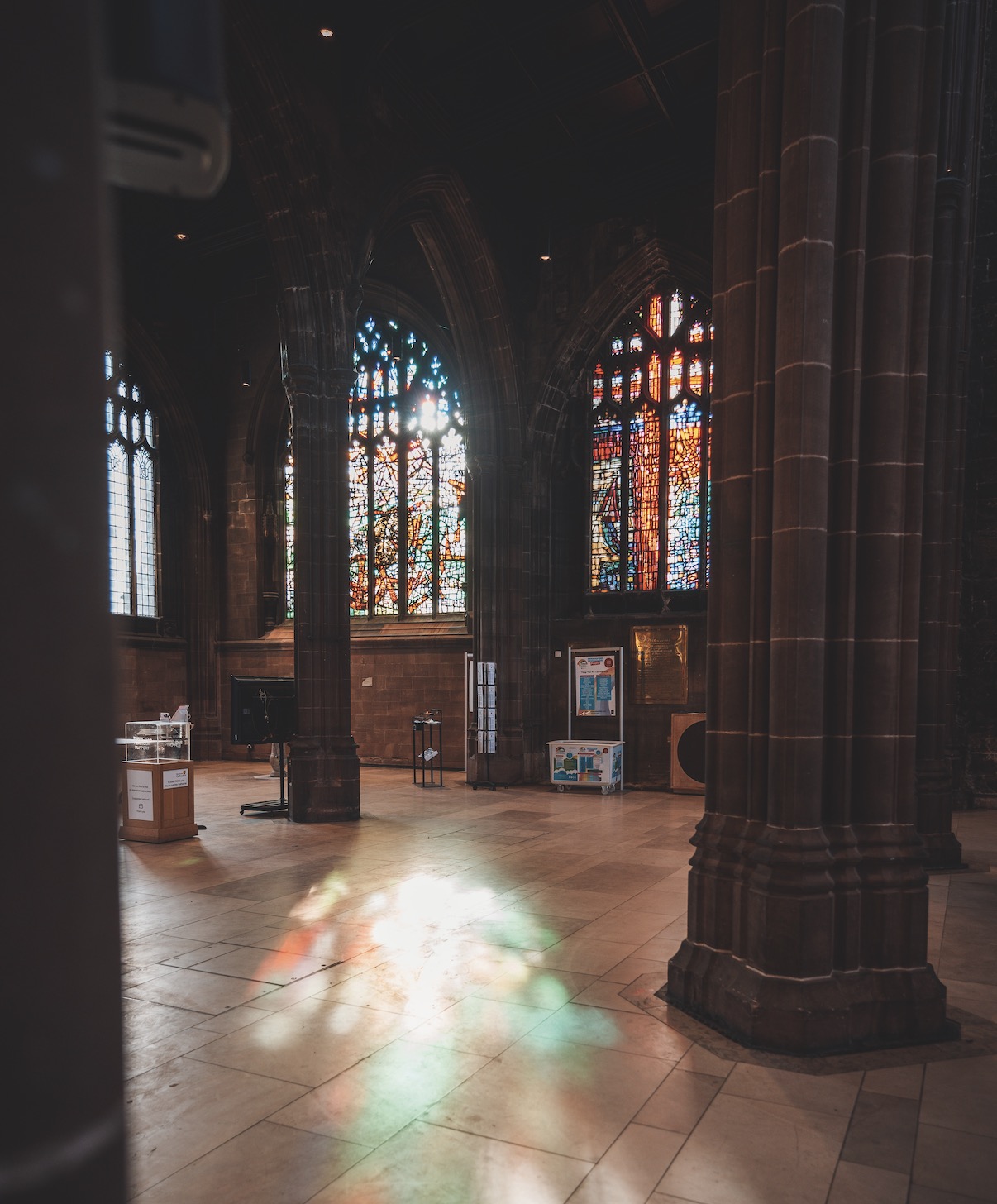 MANCHESTER CATHEDRAL West Windows, including St George Window (1972–95)