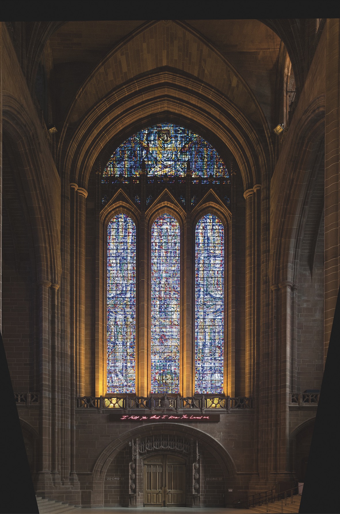 LIVERPOOL CATHEDRAL Benedicite or Great West Window (1979)