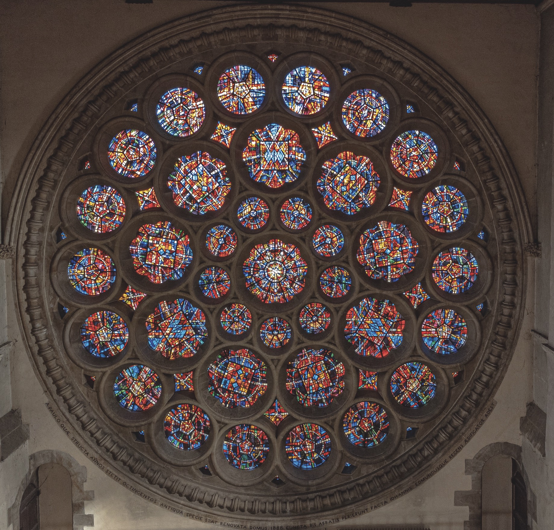 ST ALBANS CATHEDRAL Rose Window (1989)