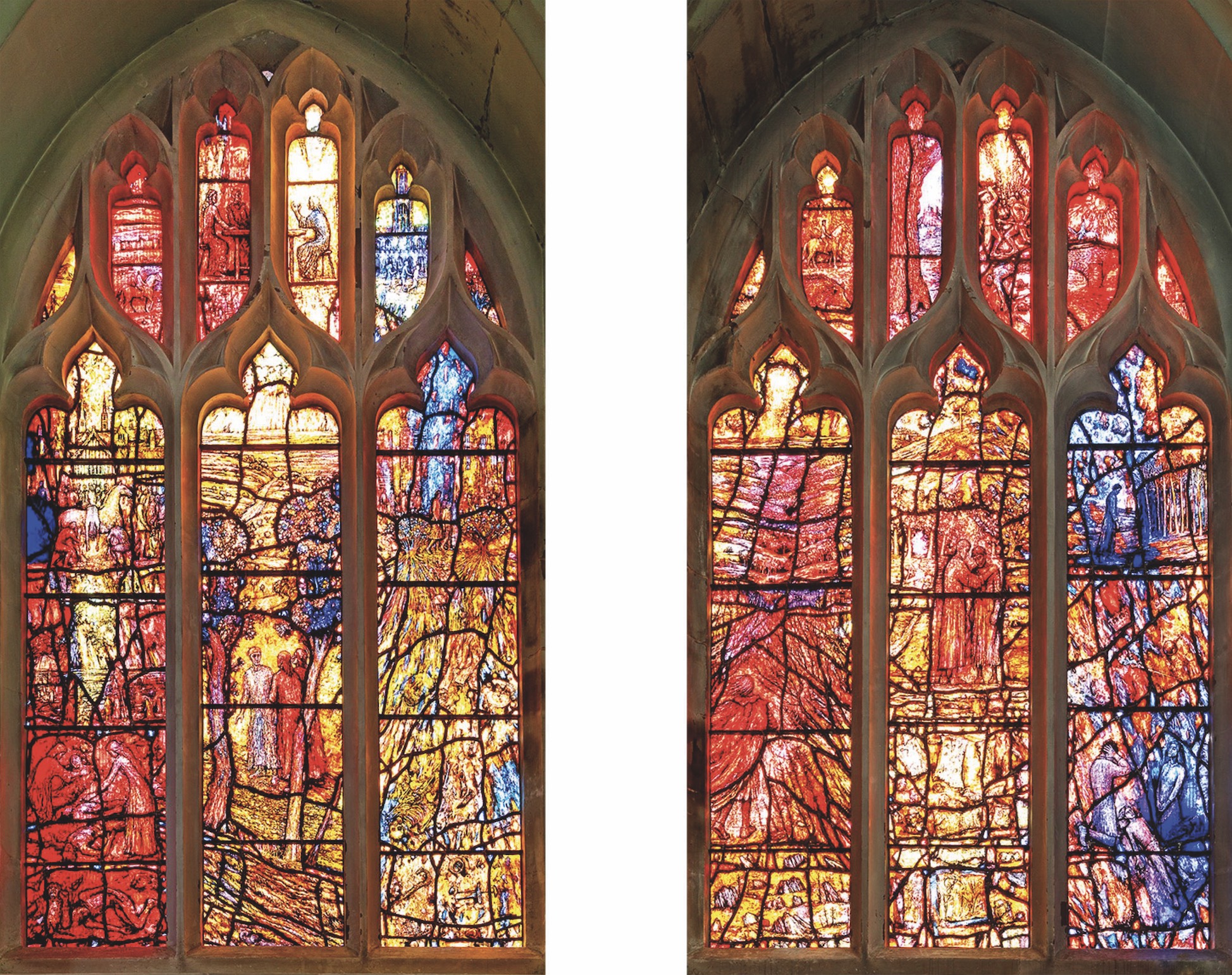 LEICESTER CATHEDRAL Redemption Windows (2016)