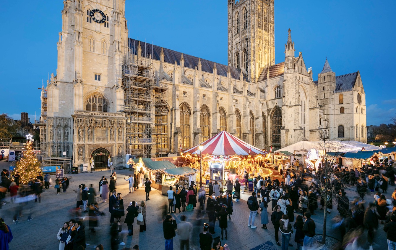 Christmas Market at Canterbury Cathedral