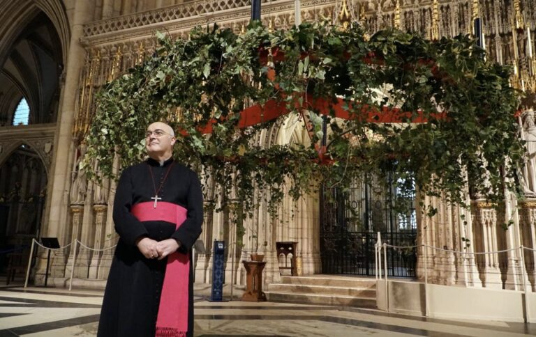 image from Wreath Raised at York Minster