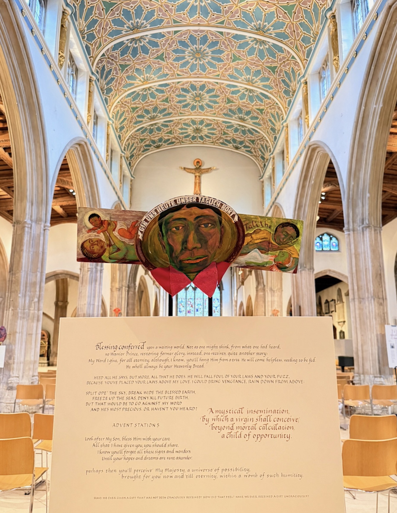 Chelmsford Cathedral hosts new advent stations: A bold reimagining of the Nativity for today