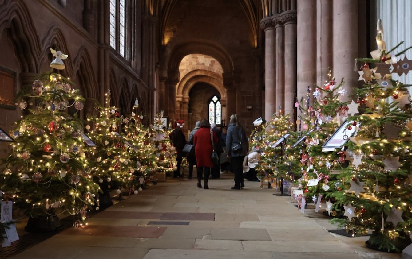 Christmas Tree Festival at Carlisle Cathedral