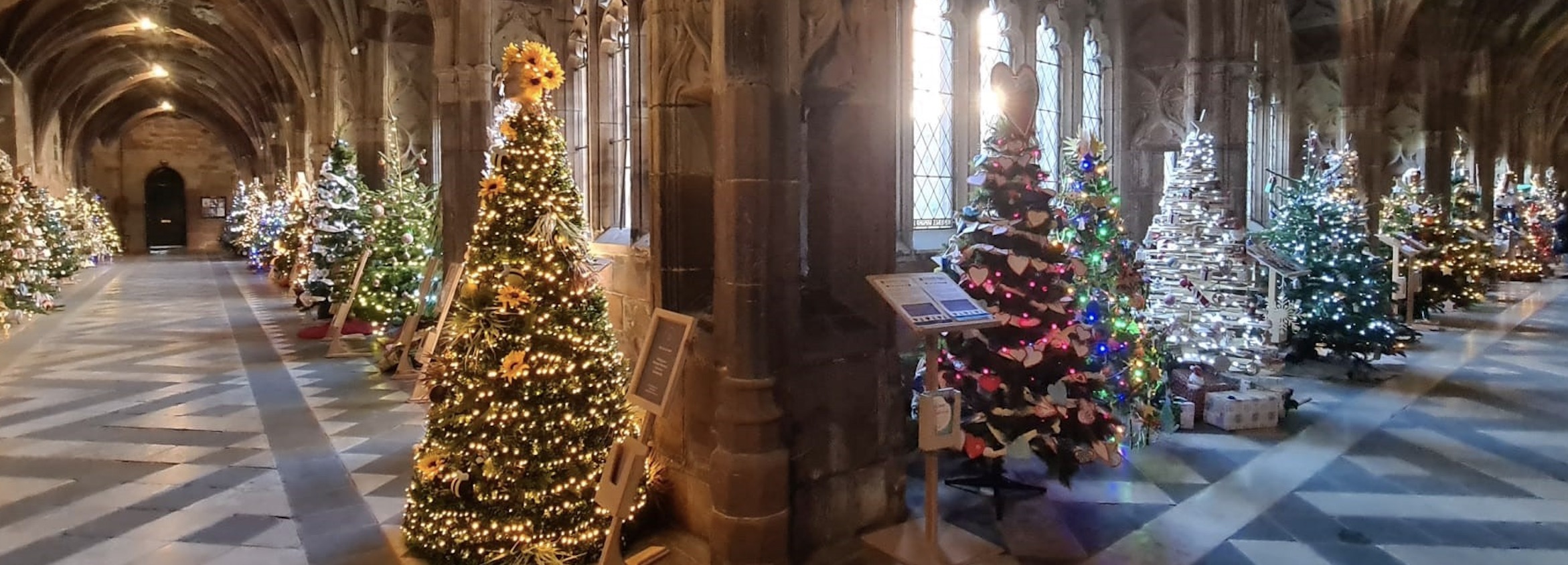 Christmas Tree Festival at Worcester Cathedral