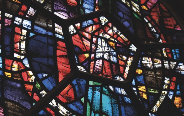 image from The Nation’s Favourite Stained Glass Window – St Albans Cathedral – Rose Window – 3rd Place