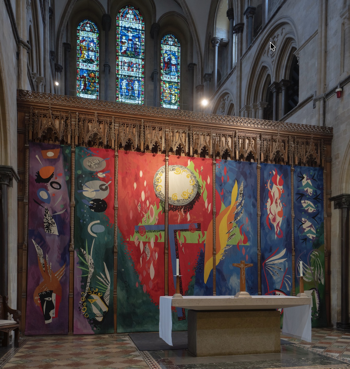 Glowing + Alive - Chichester Cathedral - Friday 13 February to 15 November