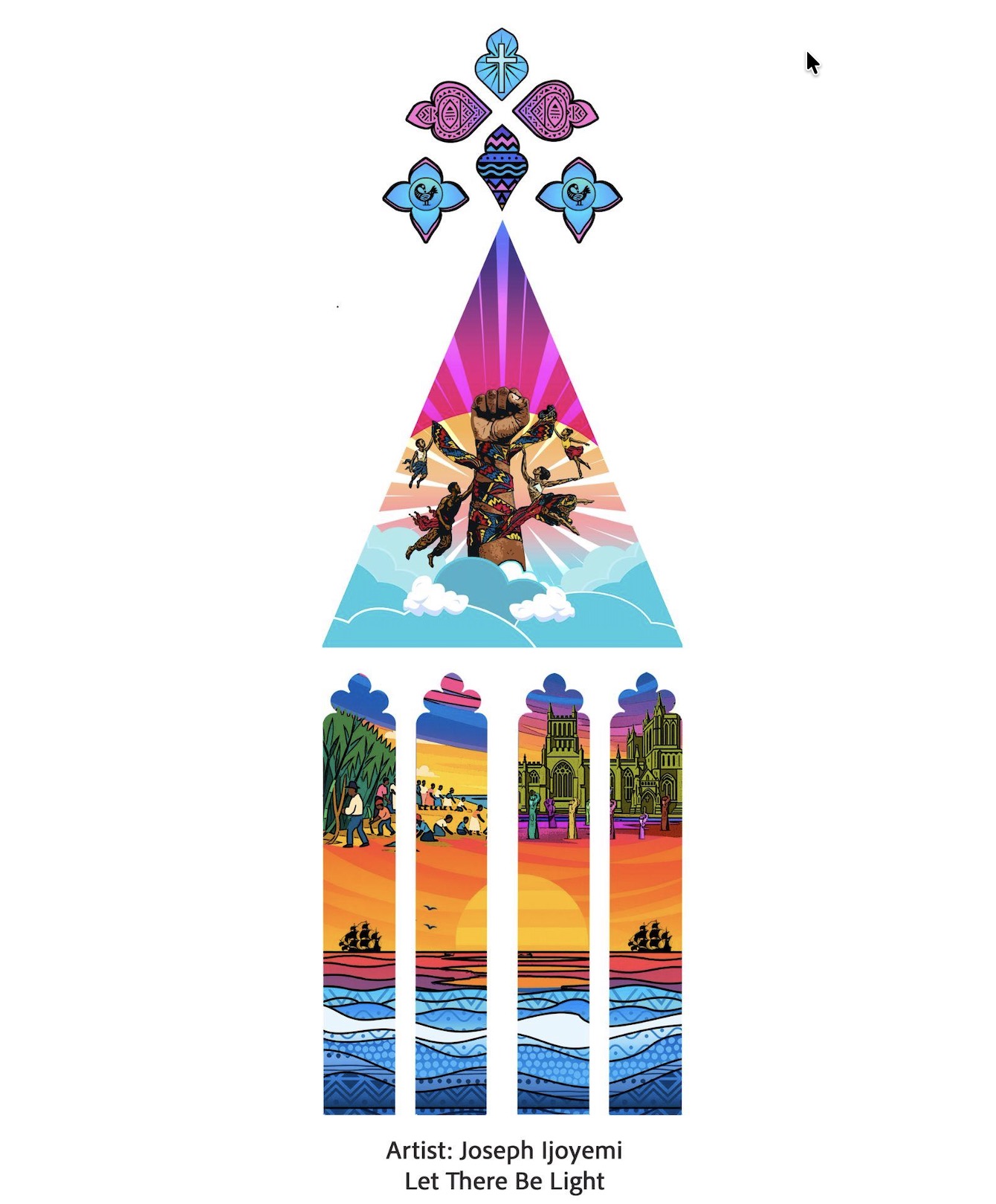 Artist named for new permanent artwork in response to Bristol Cathedral’s Colston window.