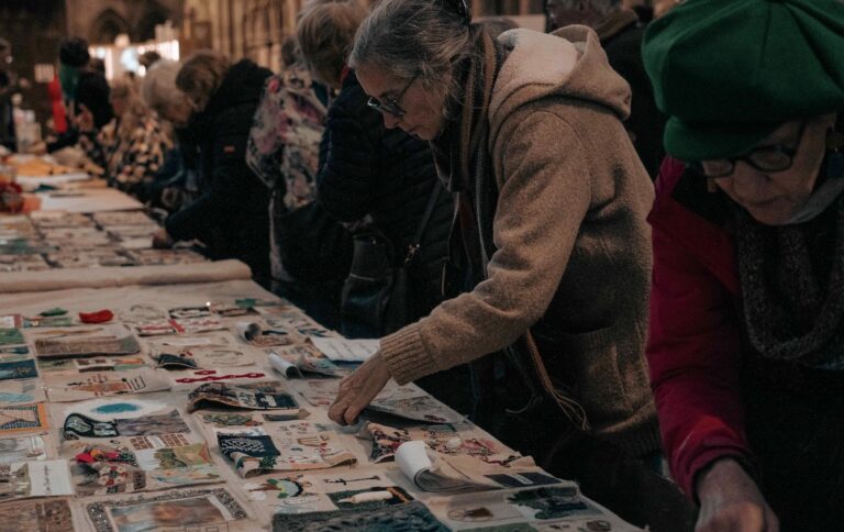common threads unveiled in Lichfield cathedral
