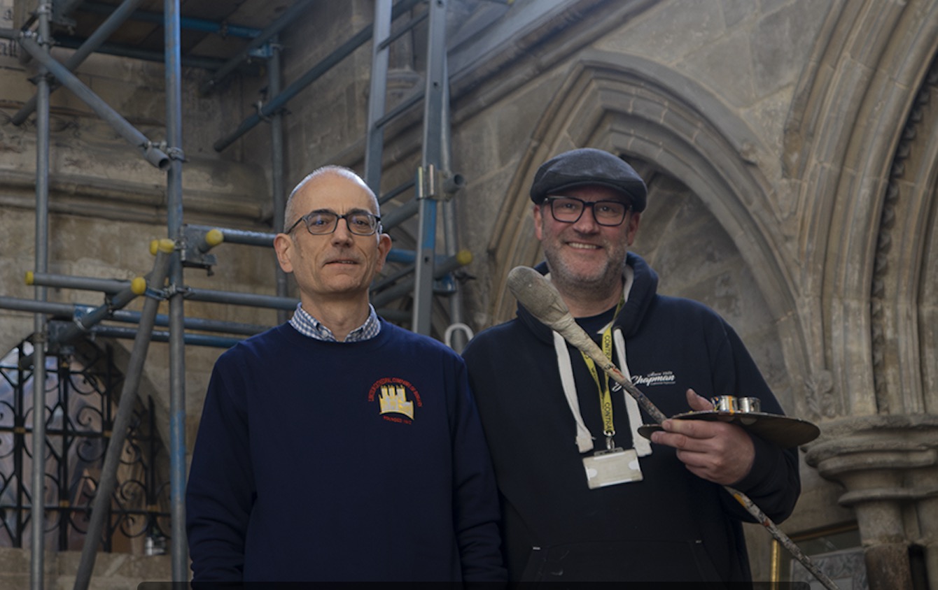 Name Added to Historic Roll Call of Bellringers in Lincoln Cathedral