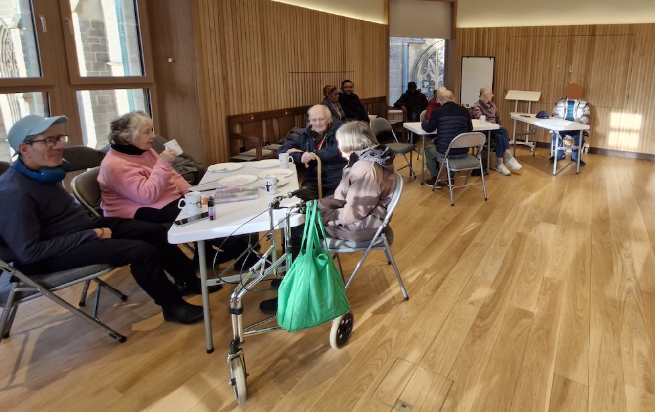 Leicester Cathedral’s Welcome Café named as the 6,000th space to join the Warm Welcome Campaign