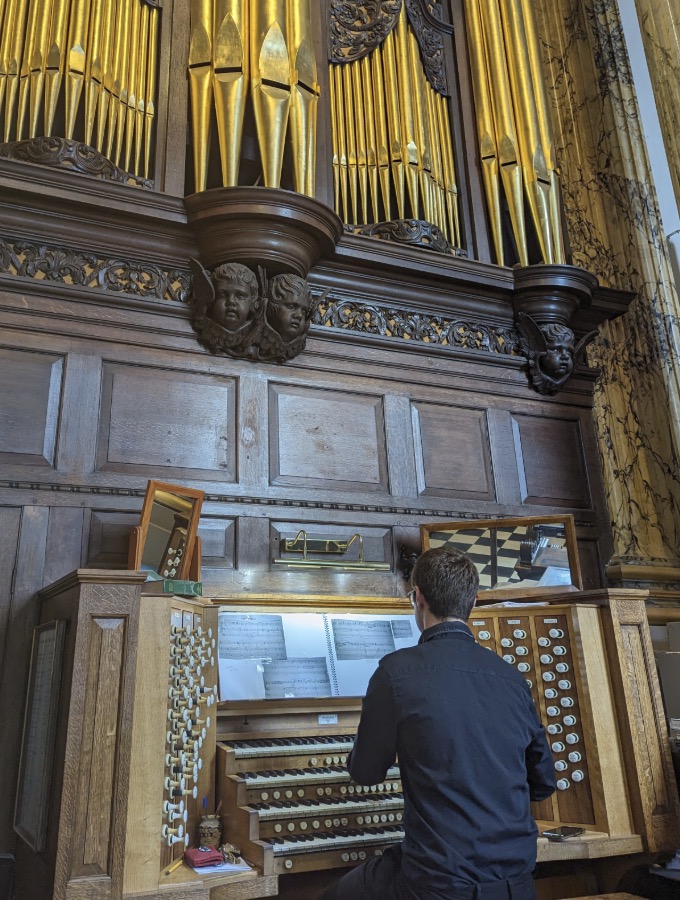 This is the cathedral choir’s final concert with Ashley Wagner as organist. It includes two exciting solo items performed by Ashley and a series of choral items