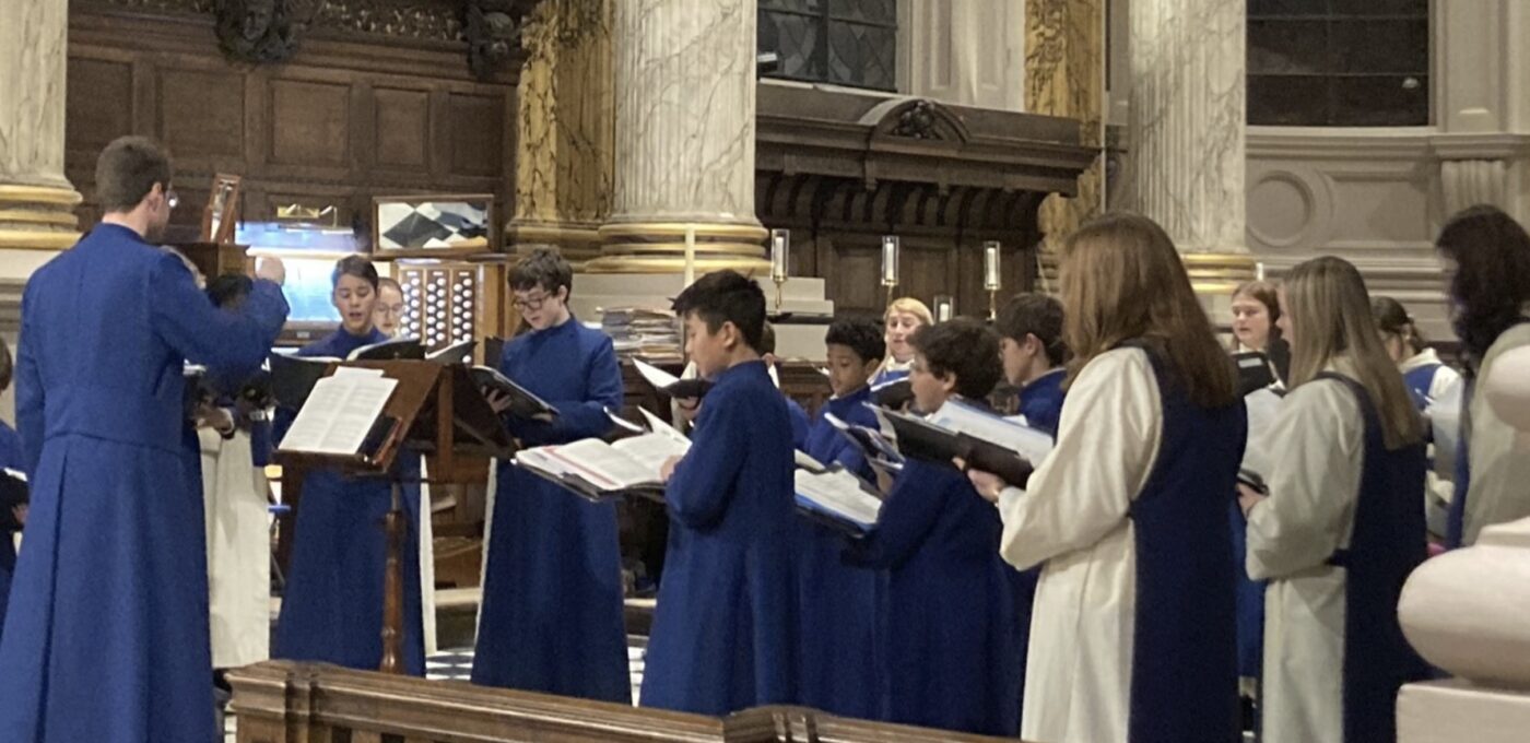 This is the cathedral choir’s final concert with Ashley Wagner as organist. It includes two exciting solo items performed by Ashley and a series of choral items