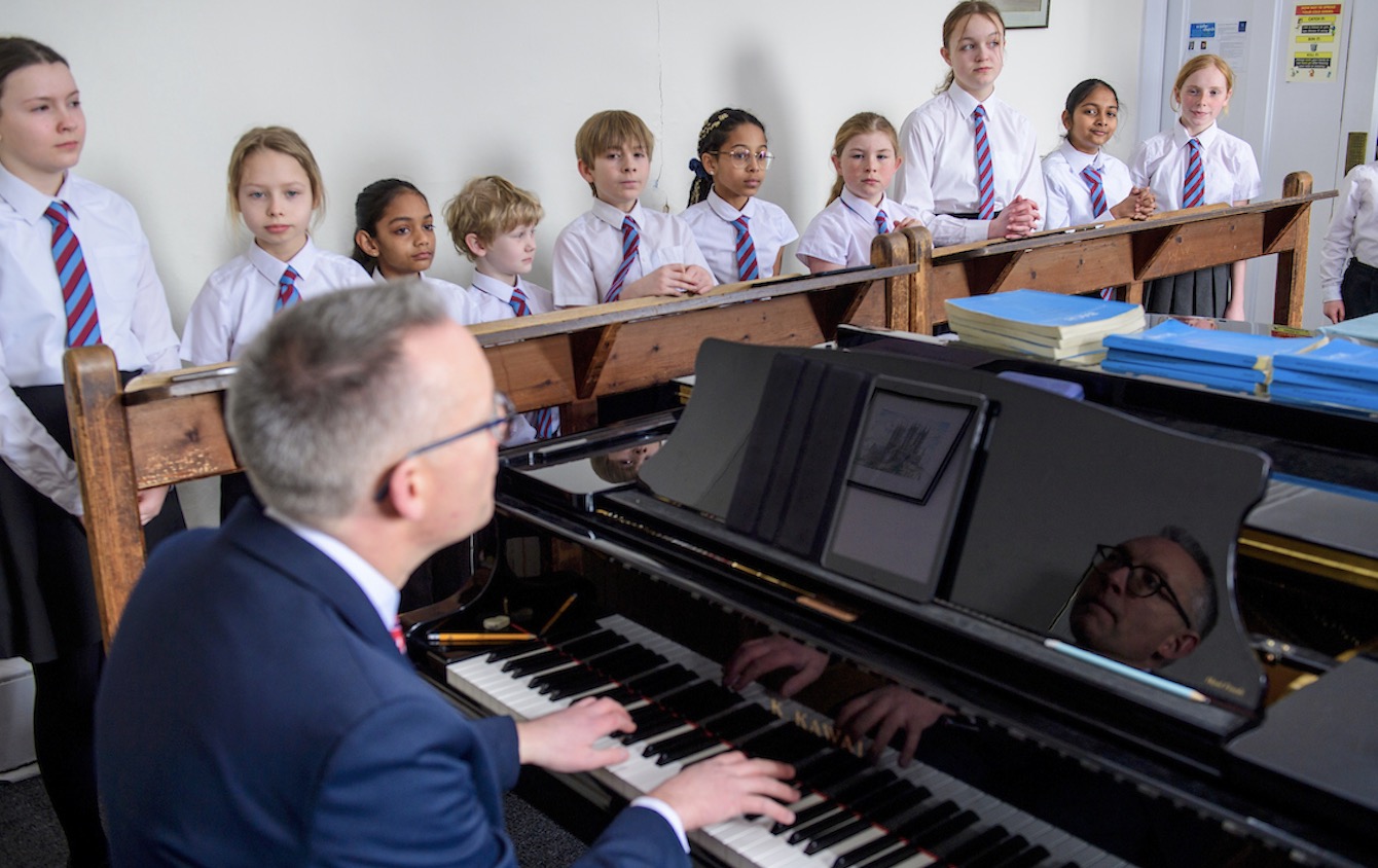 Lincoln Cathedral marked a very special anniversary at the weekend as Aric Prentice celebrated 25 years as Director of Music.