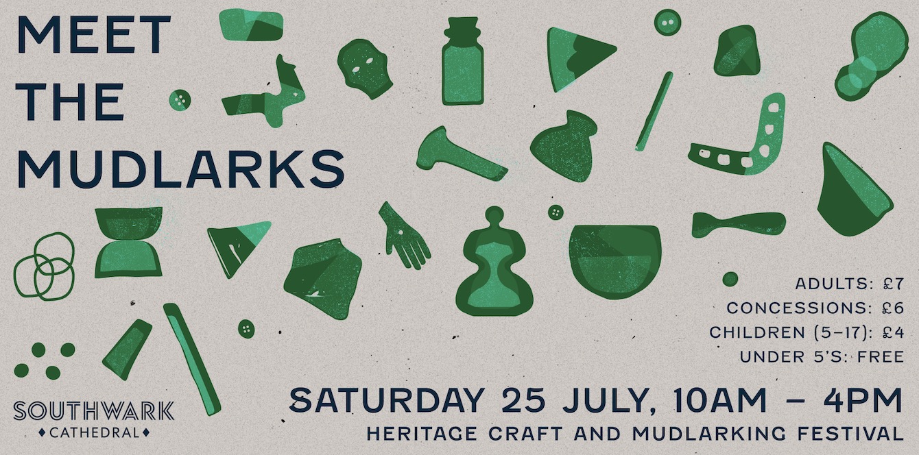 Southwark Cathedral is excited to bring back a day of heritage and mudlarking for visitors to explore!